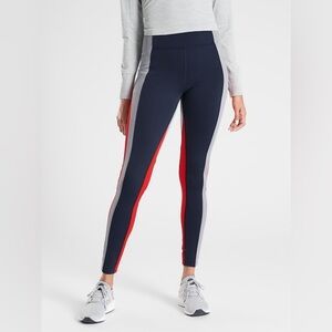 Nwot Athleta Crest Colourblock Leggings